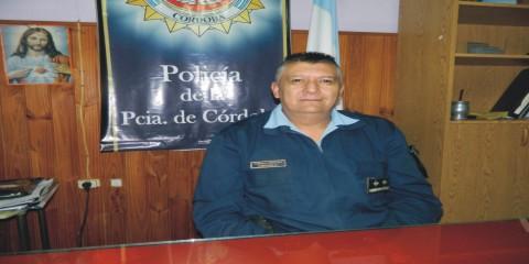 El comisario Inspector Fabían Pereyra confirma el recupero de la camioneta 