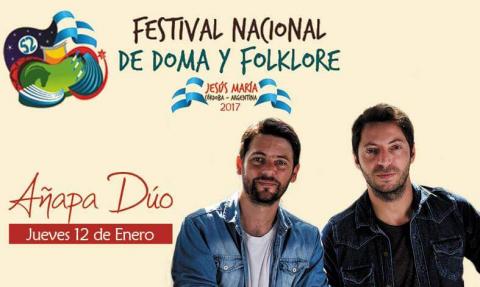 Añapa Duo estará en el festival de Jesús María
