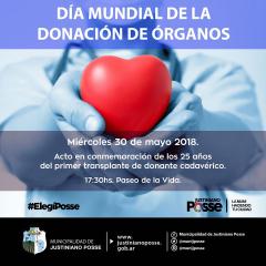 Día mundial de la donación de órganos 