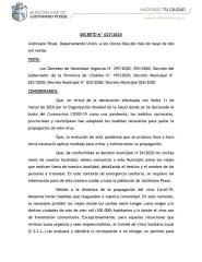 Remises y Comisionistas  Decreto Municipal 27/2020