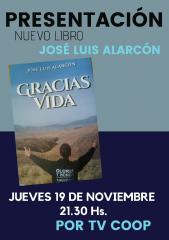 Jose Luis Alarcón presenta su nuevo libro 