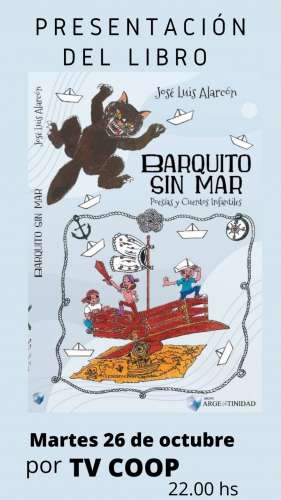 Jose Luis Alarcon presenta su libro de cuentos infantiles