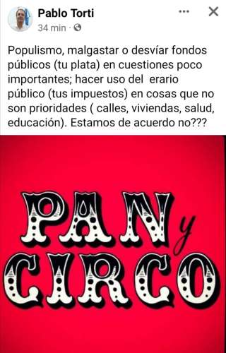 "PAN y CIRCO"
